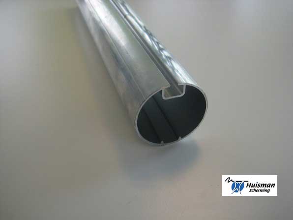 Rolbuis (groefpijp) aluminium 50mm enkelgroefs a 6,40 mtr (art. 272110)