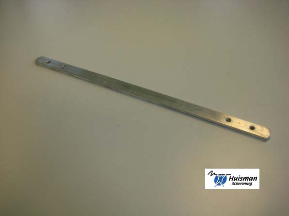coupling strip 300 mm aluminium 4x m6 hole (art. 605450)