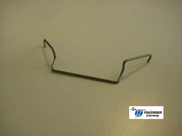 lower wire guidance clamp for Valk profile (art. 607700)